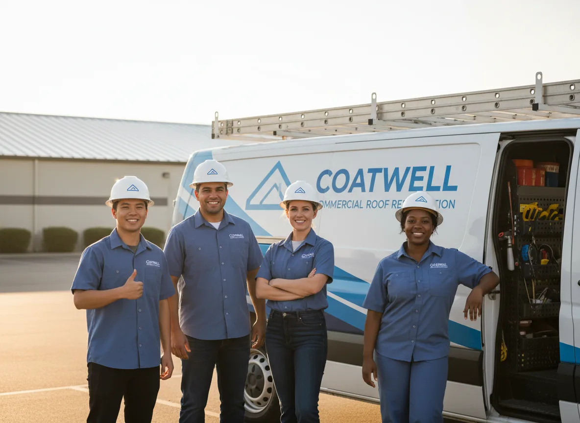 Commercial roof coating company in Armstrong, TX